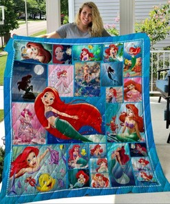 Ariel Quilt Blanket Bedding Set for Home Décor