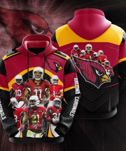 Arizona Cardinals Custom Sport All Over Print Hoodie 3D 15
