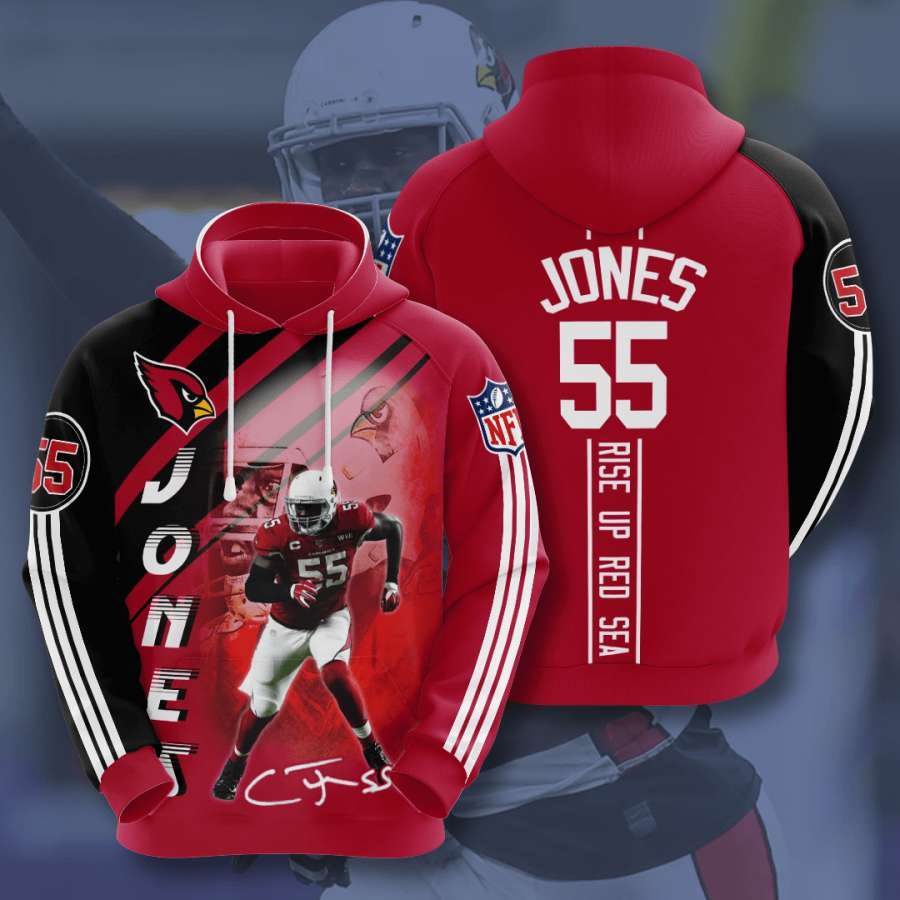 Arizona Cardinals Custom Sport All Over Print Hoodie 3D 7