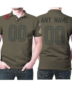 Arizona Cardinals Nfl American Football Team Logo Camo 2019 Salute To Service 3d Designed Allover Gift For Arizona Fans Polo Shirt
