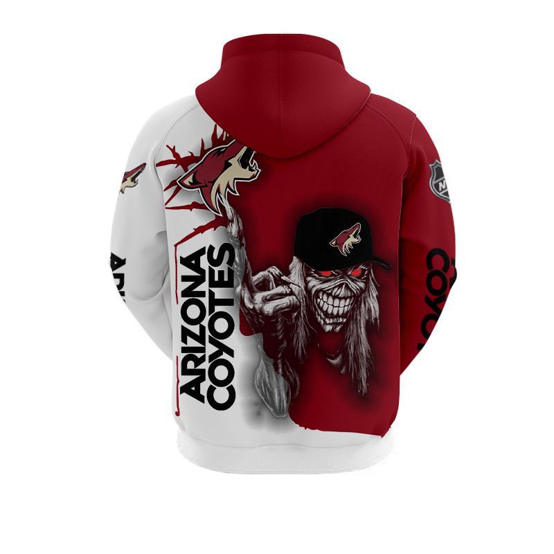 Arizona Coyotes Hoodie Ultra Death Graphic Gift for Halloween - Image 2
