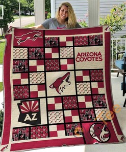Arizona Coyotes V2 Quilt Blanket Bedding Set