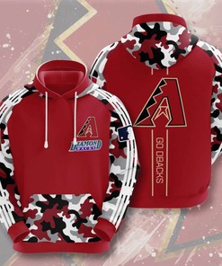 Arizona Diamondbacks Custom Sport All Over Print Hoodie 3D 2