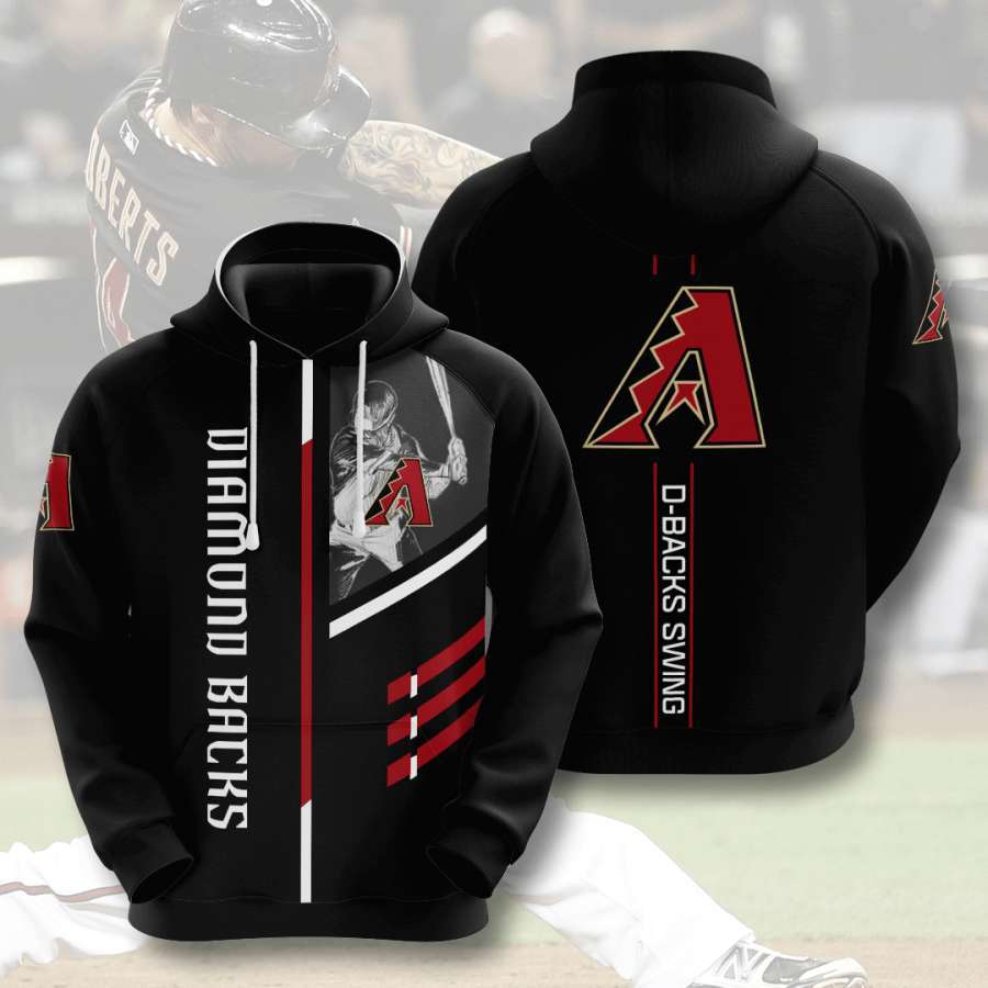Arizona Diamondbacks Custom Sport All Over Print Hoodie 3D 6