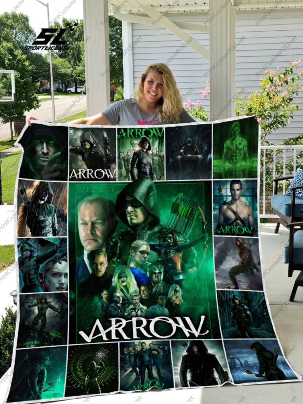 Arrow TV Series Quilt Blanket Bedding Set for Home Décor