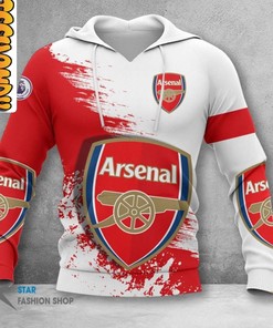 Arsenal FC All Over Printed 3D Hoodie