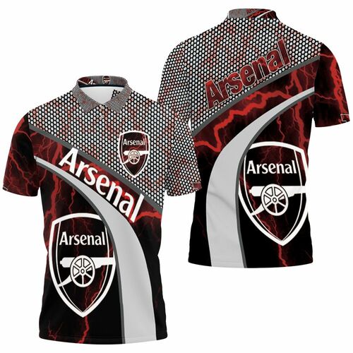 Arsenal Fc For Fans 3d Jersey 3D All Over Print Polo Shirt