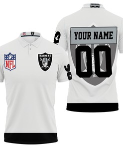 Art Oakland Raiders Nfl Personalized 3D All Over Print Polo Shirt
