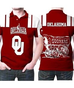 Art Oklahoma Sooner There Is Only One Oklahoma Sooners Printed 3D All Over Print Polo Shirt