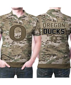 Art Oregon Ducks Intercollegiate Athletic Teams Logo Gift For Oregon Ducks Fans 3D All Over Print Polo Shirt