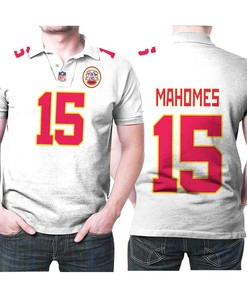 Art Patrick Mahomes 15 Kansas City Chiefs Legend 3D All Over Print Polo Shirt