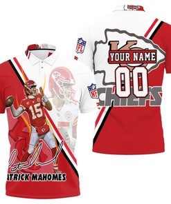 Art Patrick Mahomes Kansas City Chiefs Personalized 3D All Over Print Polo Shirt