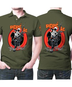 Art Pepe Le Pew Cool Pew Pew 3D All Over Print Polo Shirt