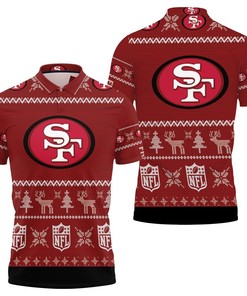 Art San Francisco 49ers Ugly Sweatshirt Christmas 3D All Over Print Polo Shirt