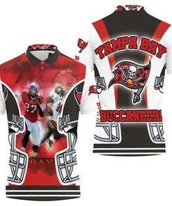 Art Tampa Bay Buccaneers Helmet Nfc South Division Champions Super Bowl 2021 3D All Over Print Polo Shirt
