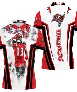 Art Tampa Bay Buccaneers Mike Evans 13 Super Bowl Champions 3D All Over Print Polo Shirt