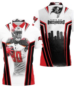 Art Tampa Bay Buccaneers Superbowl Champions O J Howard 80 3D All Over Print Polo Shirt