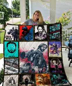 Artwork John Wick Quilt Blanket Bedding Set for Home Décor