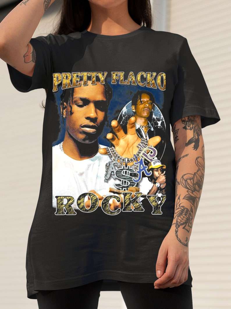 Asap Rocky, Pretty Flacko Vintage 90S T-Shirt