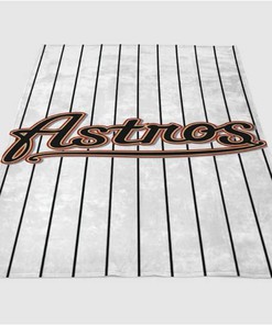 Astros Sherpa Fleece Blanket Gifts for Family, for Couple
