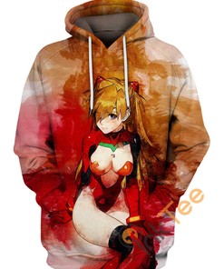 Asuka Langley Hoodie 3D