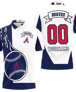 Atlanta Braves 3d Personalized Polo Shirt All Over Print Shirt 3d T-shirt