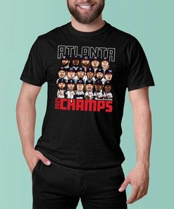 Atlanta Braves Champions Wht T-Shirt