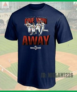 Atlanta Braves One Win Away 2021 World Series T-Shirt