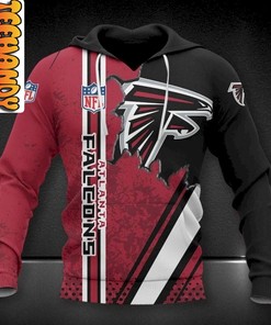 Atlanta Falcons 3D Football NFL Hoodie