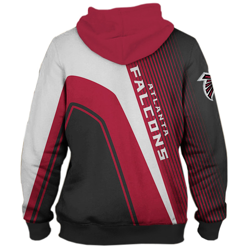 Atlanta Falcons 3D Hoodie Zipper for Fans - Image 2