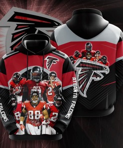 Atlanta Falcons Custom Sport All Over Print Hoodie 3D 10