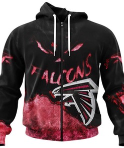 Atlanta Falcons Hoodie 3D Devil Eyes Gift for Fans