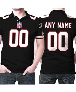 Atlanta Falcons Nfl American Football Team Logo Vintage Black 3d Designed Allover Custom Gift For Atlanta Fans Polo Shirt
