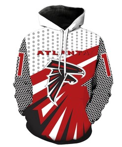 Atlanta Falcons Pullover Nfl Footballs Hoodie 3D