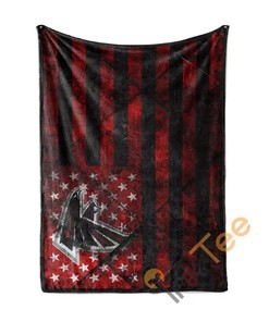 Atlanta Falcons Sherpa Fleece Blanket Gifts for Family, for Couple