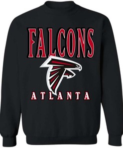 Atlanta Falcons Vintage Retro Nfl Crewneck Sweatshirt