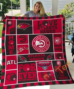 Atlanta Hawks V2 Quilt Blanket Bedding Set