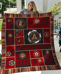 Atlanta United FC Quilt Blanket Bedding Set for Fans