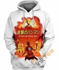 Attack On Punch Man Hoodie 3D