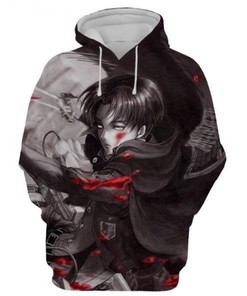 Attack On Titan Blood 3D Printed Hoodie