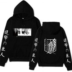 Attack on Titan Anime Unisex Hoodie Cosplay Hooded Sweatshirts Cotton Cozy Wings of Freedom Print Pullovers Tops - Image 2