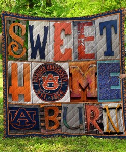Auburn Tigers Quilt Blanket Bedding Set Gifts for Fans