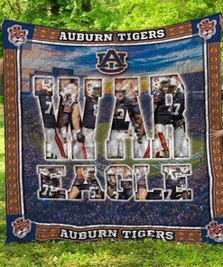 Auburn Tigers Quilt Blanket Bedding Set for Home Décor