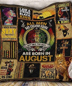 August King Personalized Quilt Blanket and Bedding Set with 2 Pillowcases