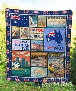 Australia 1 Quilt Blanket Bedding Set