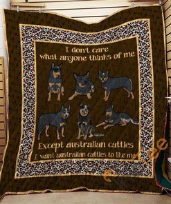 Australian Cattle 09 Quilt Blanket Bedding Set