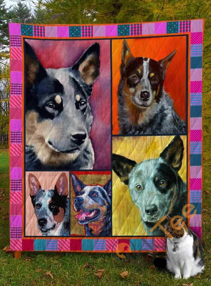 Australian Cattle Dog V2 Quilt Blanket Bedding Set