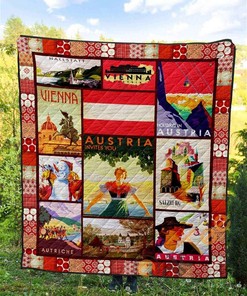 Austria Quilt Blanket Bedding Set