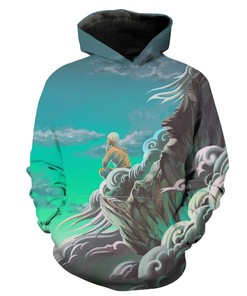Avatar The Last Airbender Water Color Aang Hoodie 3D
