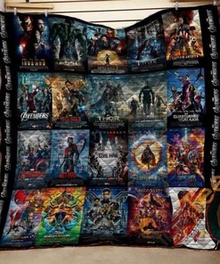 Avengers Collection Quilt Blanket Bedding Set